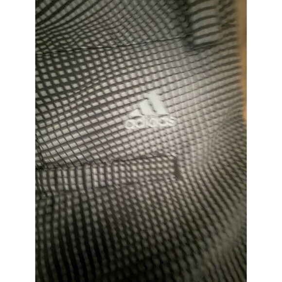 Adidas Climalite Shorts Womens 16 Flat Front Zip Black And Gray Pockets Active - Picture 8 of 12